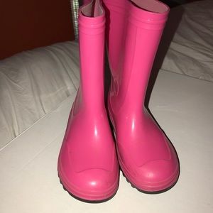 Little girls rain boots size 12
